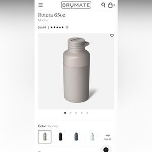 Brumate Rotera 65oz water bottle